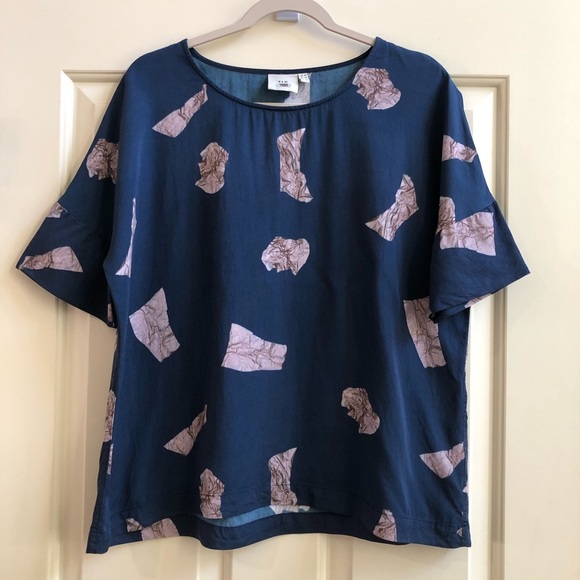 Elk Tops - Elk the Label oversized printed top